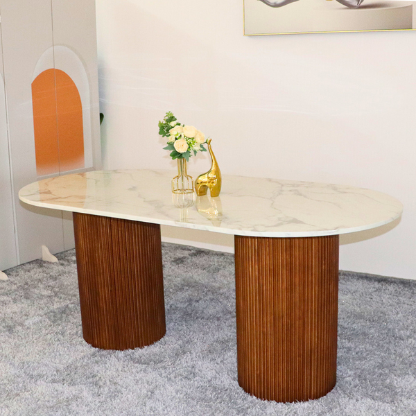 Lisbon Marble Dining Table