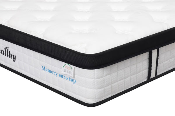 Memory Foam Euro Top Pocket Spring Mattress