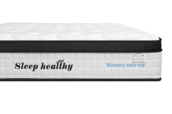 Memory Foam Euro Top Pocket Spring Mattress