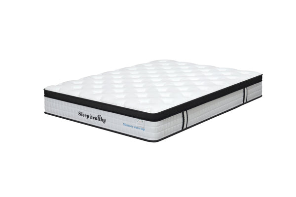 Memory Foam Euro Top Pocket Spring Mattress