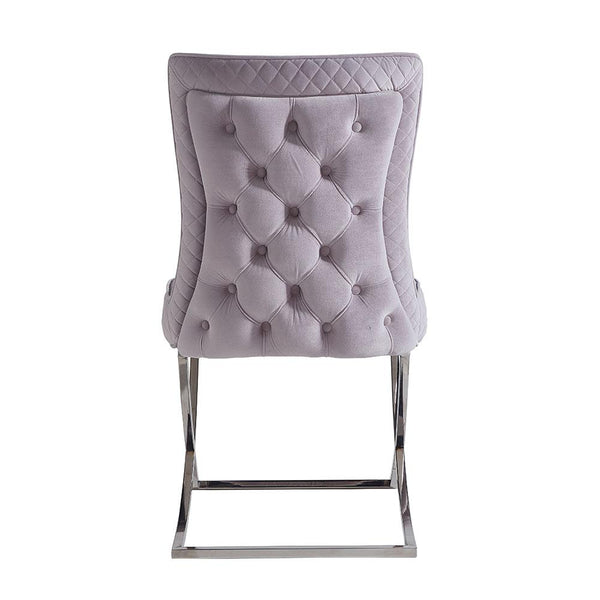 Sherman Dining Chair Silver Base