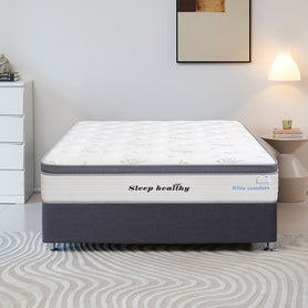 Premium Eurotop 7 Zone Memory Foam Pocket Spring Mattress