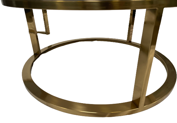 Amelia Marble Style Nest Coffee Table Set