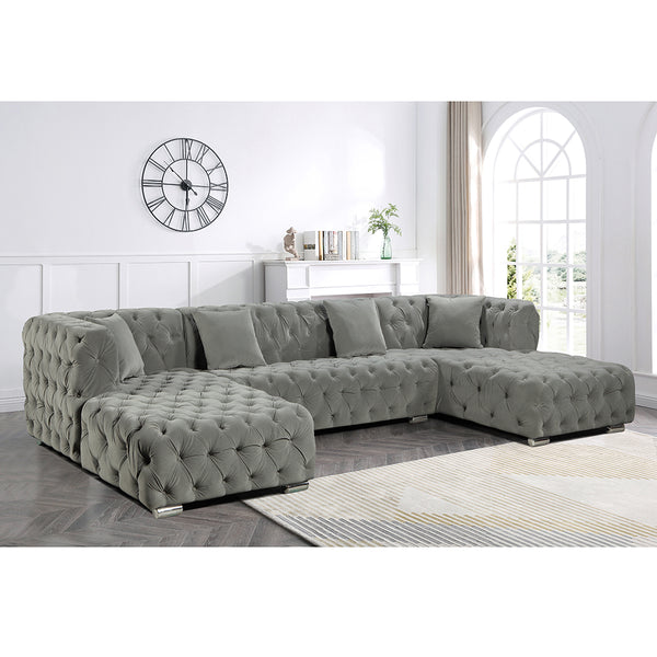 Milan U shape Chesterfield Sofa