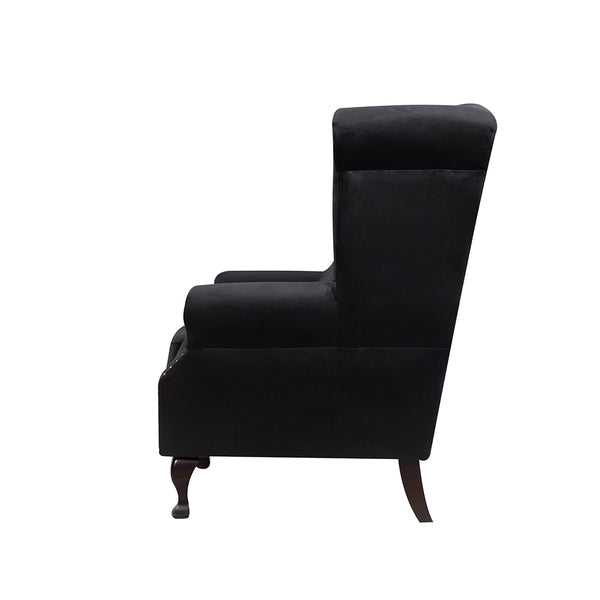 Luxe Armchair Black