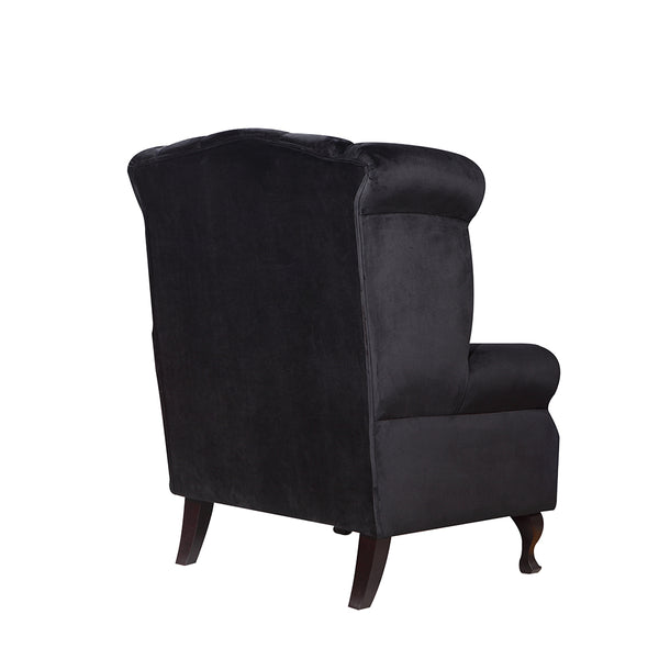 Luxe Armchair Black