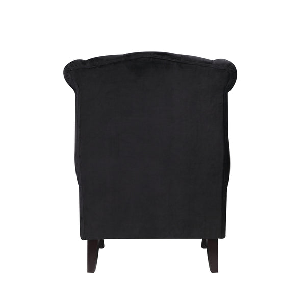 Luxe Armchair Black