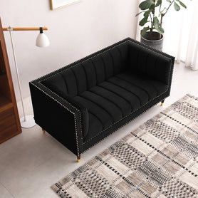 Malbec 2 Seat Sofa Black