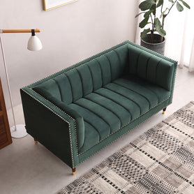 Malbec 2 Seat Sofa Green