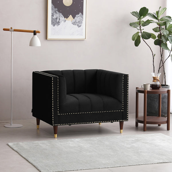 Malbec 1 Seat Sofa Black