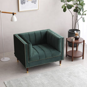 Malbec 1 Seat Sofa Green