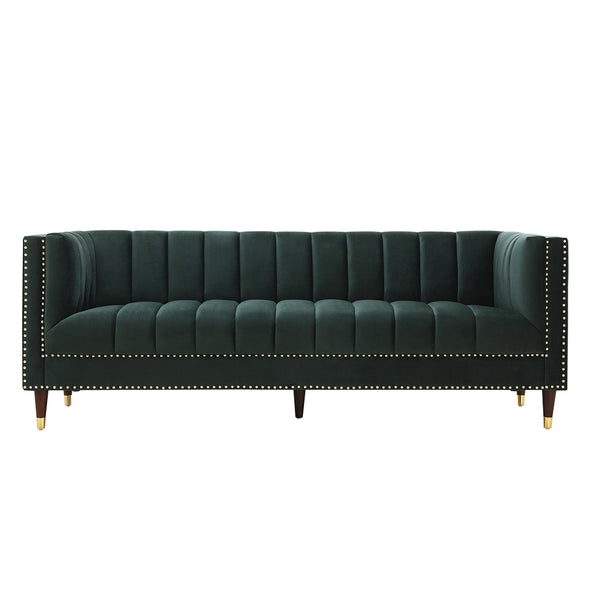 Malbec 3 seat sofa Green
