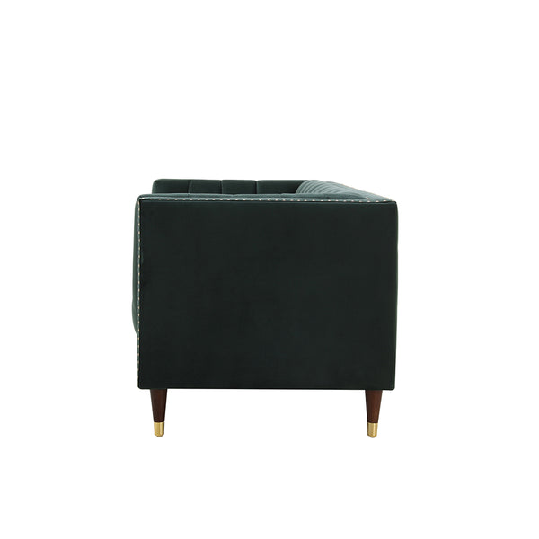 Malbec 3 seat sofa Green