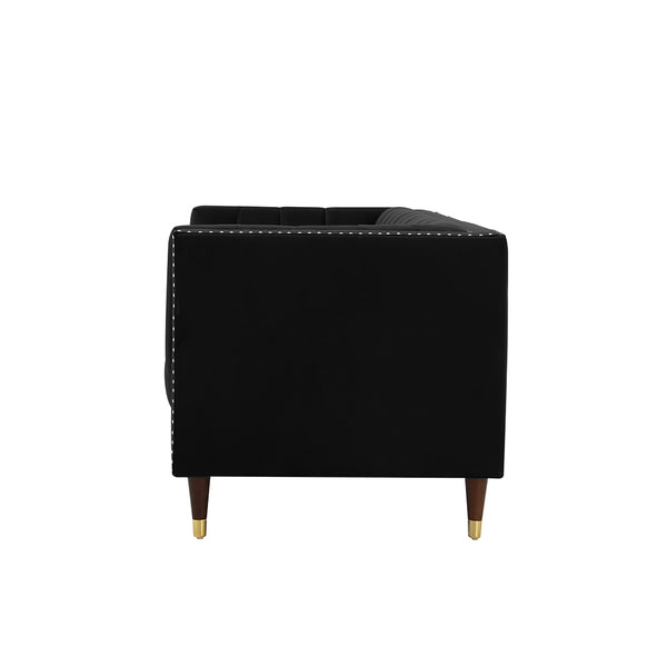 Malbec 3 Seat Sofa Black