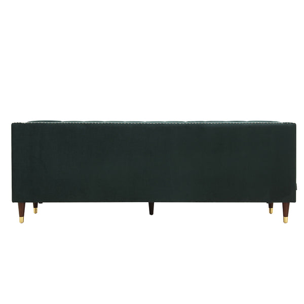 Malbec 3 seat sofa Green