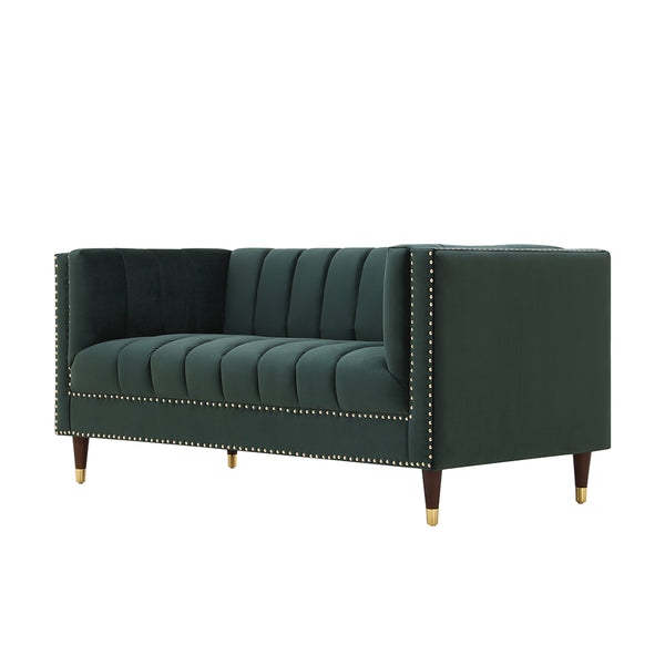 Malbec 2 Seat Sofa Green