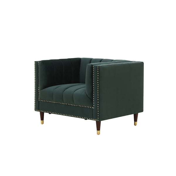 Malbec 1 Seat Sofa Green