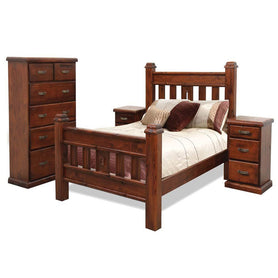 York Bedroom Suite 4 Pcs QUEEN FLOOR STOCK ONLY