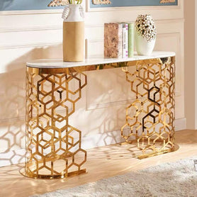 Olivia Marble Console Table