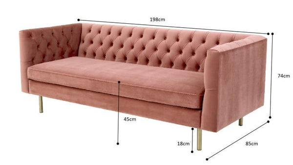Sophia 3 Seat Sofa