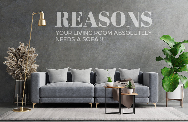 Reasons Your Living Room Absolutely Needs a Sofa