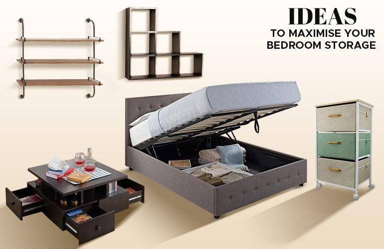 Top Five Ideas to Maximise Your Bedroom Storage
