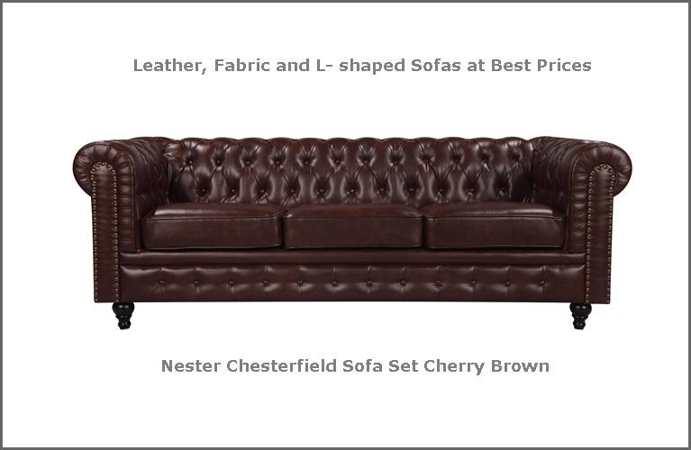 Leather, Fabric and L- shaped Sofas at Best Prices only at Imperial Furniture