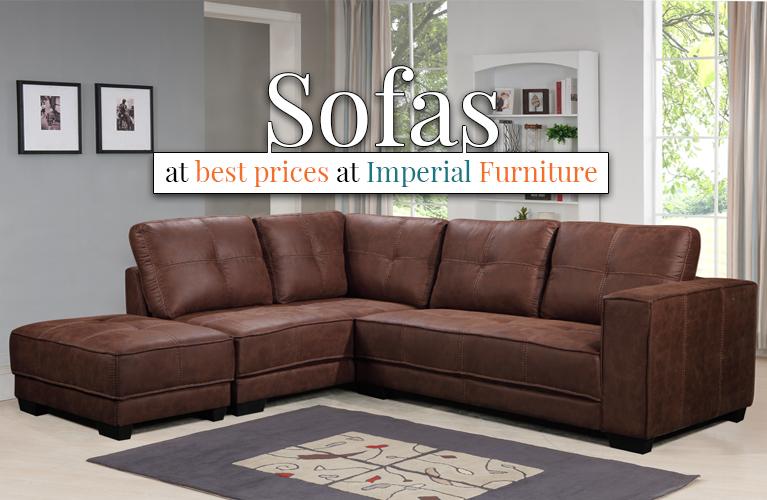 Sofas at best prices at Imperial Furniture