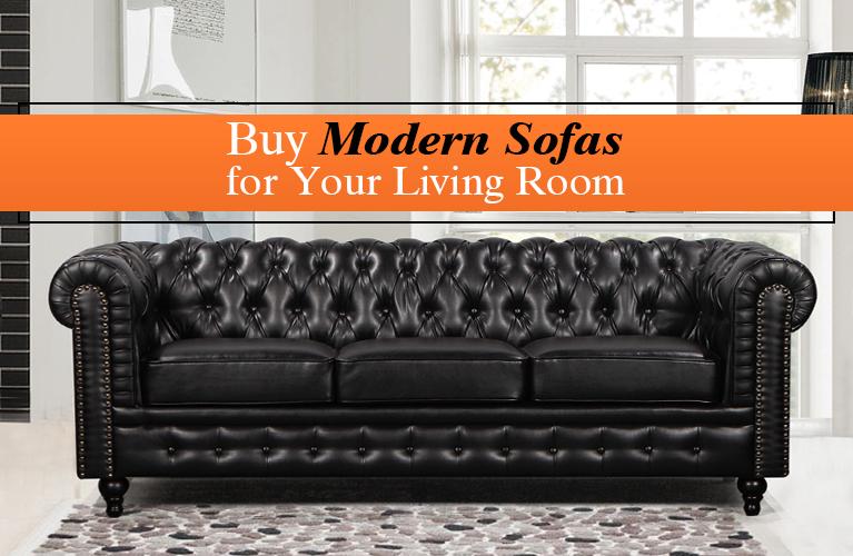 Buy Modern Leather Sofas for Your Living Room