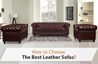 How to choose the best leather sofas?
