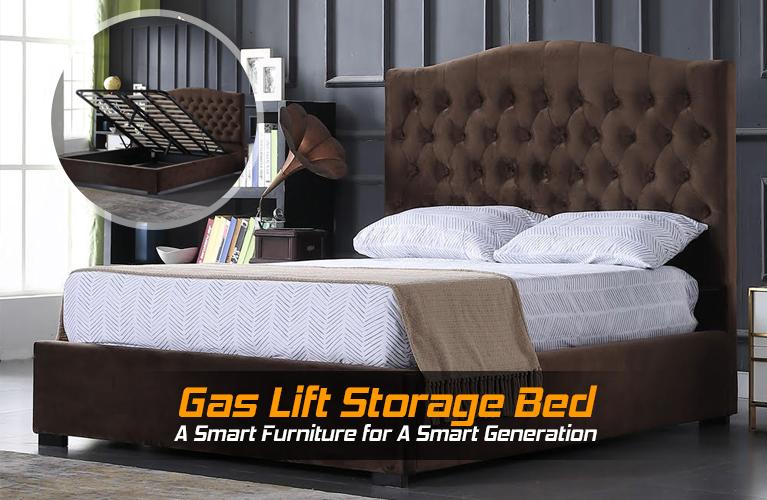 Gas Lift Storage Bed A Smart Furniture for A Smart Generation