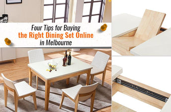 Four Tips for Buying the Right Dining Set Online in Melbourne