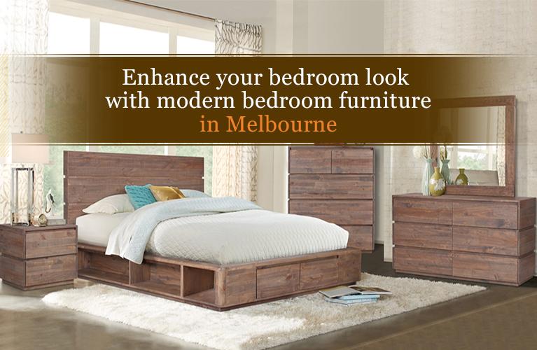 Enhance your bedroom look with modern bedroom furniture in Melbourne