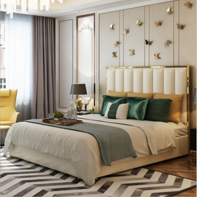 Aurora Modern Luxury Bed Frame