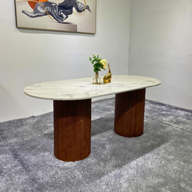 Lisbon Marble Dining Table