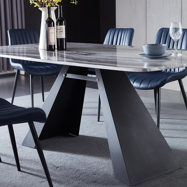 Brighton marble dining table