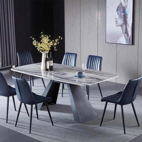 Brighton marble dining table