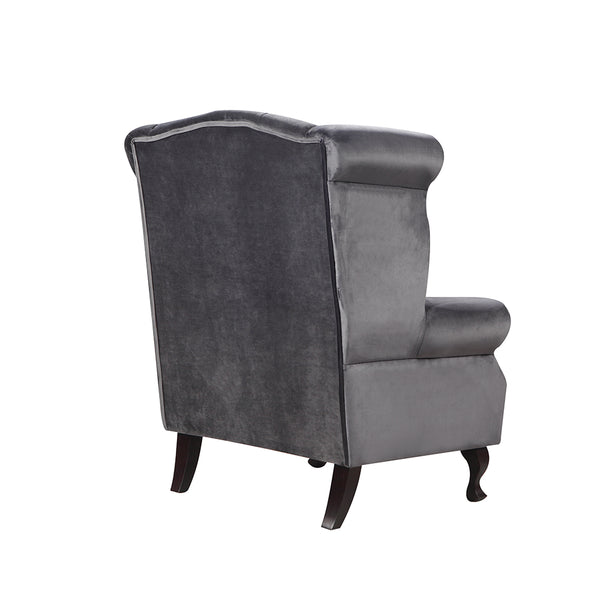 Luxe armchair Dark grey