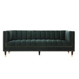 Malbec 3 seat sofa Green