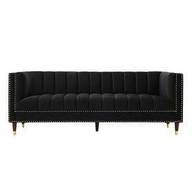 Malbec 3 Seat Sofa Black